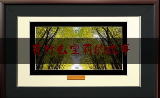 有什么宝莉的故事,宝生莉莉所有作品合集