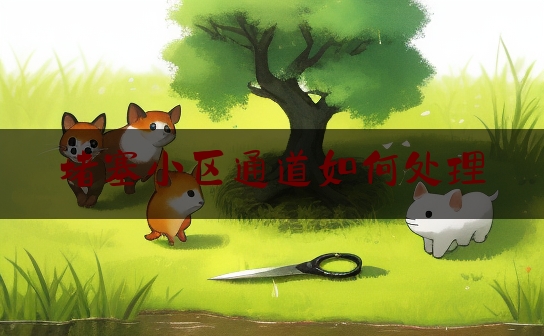 堵塞小区通道如何处理